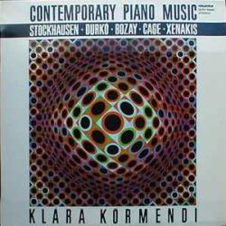 KLARA KORMENDI CONTEMPORARY PIANO MUSIC Виниловая пластинка KLARA KORMENDI CONTEMPORARY PIANO MUSIC Виниловая пластинка