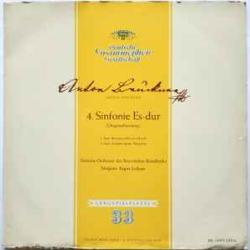 BRUCKNER 4 SINFONIE ES-DUR Виниловая пластинка BRUCKNER 4 SINFONIE ES-DUR Виниловая пластинка
