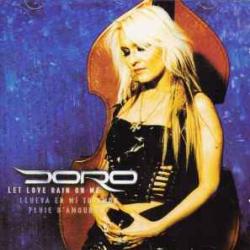 DORO LET LOVE RAIN ON ME Фирменный CD DORO LET LOVE RAIN ON ME Фирменный CD