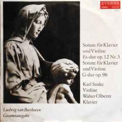 BEETHOVEN Sonate Für Klavier Und Violine Es-Dur Op. 12 Nr. 3 / Sonate Für Klavier Und Violine G-dur Op. 96 Виниловая пластинка BEETHOVEN Sonate Für Klavier Und Violine Es-Dur Op. 12 Nr. 3 / Sonate Für Klavier Und Violine G-dur Op. 96 Виниловая пластинка