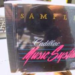 VARIOUS Cadillac Music System Sampler Фирменный CD VARIOUS Cadillac Music System Sampler Фирменный CD