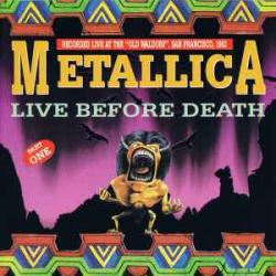 METALLICA Live Before Death Vol. One Фирменный CD METALLICA Live Before Death Vol. One Фирменный CD