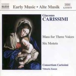 CARISSIMI Mass For Three Voices / Six Motets Фирменный CD CARISSIMI Mass For Three Voices / Six Motets Фирменный CD