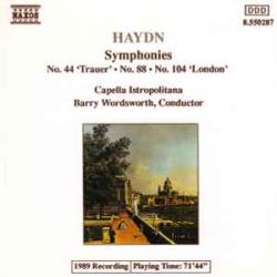 HAYDN Symphonies (No. 44 'Trauer' / No. 88 / No. 104 'London') Фирменный CD HAYDN Symphonies (No. 44 'Trauer' / No. 88 / No. 104 'London') Фирменный CD