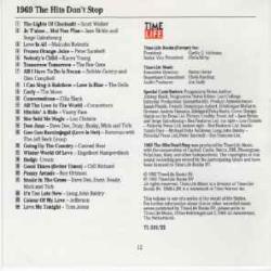 VARIOUS 1969 THE SPIRIT OF THE 60s THE HITS DON'T STOP Фирменный CD VARIOUS 1969 THE SPIRIT OF THE 60s THE HITS DON'T STOP Фирменный CD
