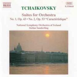 TCHAIKOVSKY Suites For Orchestra: No. 1, Op. 43 - No. 2, Op. 53 "Caractéristique" Фирменный CD TCHAIKOVSKY Suites For Orchestra: No. 1, Op. 43 - No. 2, Op. 53 "Caractéristique" Фирменный CD
