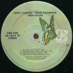 LARRY CORYELL PHILIP CATHERINE TWIN-HOUSE Виниловая пластинка LARRY CORYELL PHILIP CATHERINE TWIN-HOUSE Виниловая пластинка