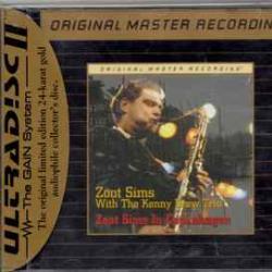 ZOOT SIMS WITH KENNY DREW TRIO ZOOT SIMS IN COPENHAGEN Фирменный CD ZOOT SIMS WITH KENNY DREW TRIO ZOOT SIMS IN COPENHAGEN Фирменный CD