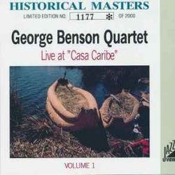 GEORGE BENSON QUARTET LIVE AT CASA CARIBE VOLUME 1 Фирменный CD GEORGE BENSON QUARTET LIVE AT CASA CARIBE VOLUME 1 Фирменный CD