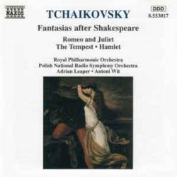 TCHAIKOVSKY Fantasias After Shakespeare: Romeo & Juliet, The Tempest, Hamlet Фирменный CD TCHAIKOVSKY Fantasias After Shakespeare: Romeo & Juliet, The Tempest, Hamlet Фирменный CD