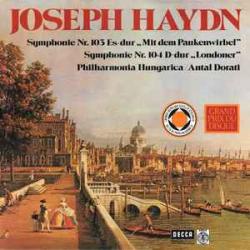 HAYDN Symphony No. 103 Es-dur "Mit Dem Paukenwirbel" • Symphony No. 104 D-dur "Londoner" Виниловая пластинка HAYDN Symphony No. 103 Es-dur "Mit Dem Paukenwirbel" • Symphony No. 104 D-dur "Londoner" Виниловая пластинка