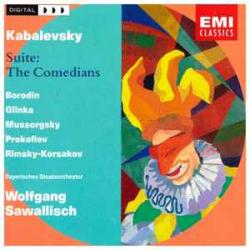 KABALEVSKY BORODIN GLINKA MUSSORGSKY PROKOFIEV RIMSKY-KORSAKOV Suite: The Comedians Фирменный CD KABALEVSKY BORODIN GLINKA MUSSORGSKY PROKOFIEV RIMSKY-KORSAKOV Suite: The Comedians Фирменный CD