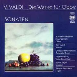 VIVALDI DIE SONATEN FUR OBOE Виниловая пластинка VIVALDI DIE SONATEN FUR OBOE Виниловая пластинка