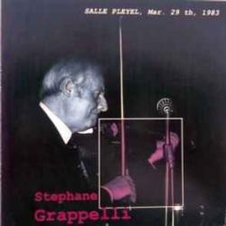 STEPHANE GRAPPELLI Paris Jazz Concert – Salle Pleyel, Mar. 29th, 1983 Фирменный CD STEPHANE GRAPPELLI Paris Jazz Concert – Salle Pleyel, Mar. 29th, 1983 Фирменный CD