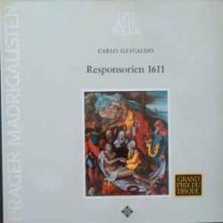 Carlo Gesualdo Prager Madrigalisten Responsorien 1611 Виниловая пластинка Carlo Gesualdo Prager Madrigalisten Responsorien 1611 Виниловая пластинка