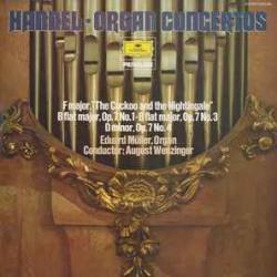 HANDEL Organ Concertos - F Major, 'The Cuckoo And The Nightingale' • B Flat Major, Op.7 No.1 • B Flat Major, Op.7 No.3 • D Minor, Op.7 No.4 Виниловая пластинка HANDEL Organ Concertos - F Major, 'The Cuckoo And The Nightingale' • B Flat Major, Op.7 No.1 • B Flat Major, Op.7 No.3 • D Minor, Op.7 No.4 Виниловая пластинка