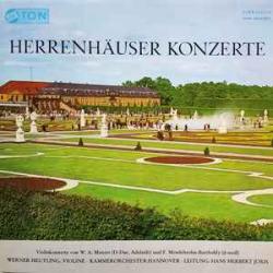 MOZART MENDELSSOHN Herrenhäuser Konzerte Виниловая пластинка MOZART MENDELSSOHN Herrenhäuser Konzerte Виниловая пластинка