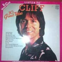 CLIFF RICHARD 30 GREAT TITLES Виниловая пластинка CLIFF RICHARD 30 GREAT TITLES Виниловая пластинка