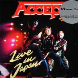ACCEPT LIVE IN JAPAN Фирменный CD ACCEPT LIVE IN JAPAN Фирменный CD