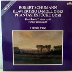 SCHUMANN Klaviertrio D-Moll Op. 63 / Phantasiestücke Op. 88 Виниловая пластинка SCHUMANN Klaviertrio D-Moll Op. 63 / Phantasiestücke Op. 88 Виниловая пластинка