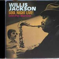 WILLIS JACKSON SOUL NIGHT LIVE! Фирменный CD WILLIS JACKSON SOUL NIGHT LIVE! Фирменный CD