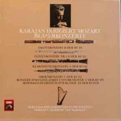 MOZART Karajan Dirigiert Mozart - Bläserkonzerte LP-BOX MOZART Karajan Dirigiert Mozart - Bläserkonzerte LP-BOX