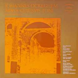 OCKEGHEM Missa Cuiusvis Toni Виниловая пластинка OCKEGHEM Missa Cuiusvis Toni Виниловая пластинка