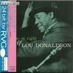LOU DONALDSON TIME IS RIGHT Фирменный CD LOU DONALDSON TIME IS RIGHT Фирменный CD