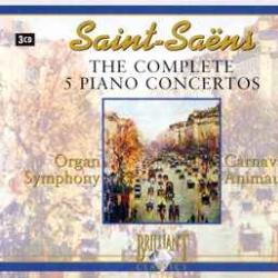 SAINT-SAENS The Complete 5 Piano Concertos Фирменный CD SAINT-SAENS The Complete 5 Piano Concertos Фирменный CD