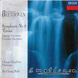 BEETHOVEN Symphonie Nr. 3 "Eroica" · Egmont-Ouvertüre · Coriolan-Ouvertüre Фирменный CD BEETHOVEN Symphonie Nr. 3 "Eroica" · Egmont-Ouvertüre · Coriolan-Ouvertüre Фирменный CD