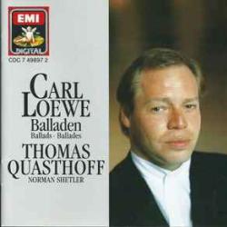 CARL LOEWE Balladen -Ballads -Ballades Фирменный CD CARL LOEWE Balladen -Ballads -Ballades Фирменный CD