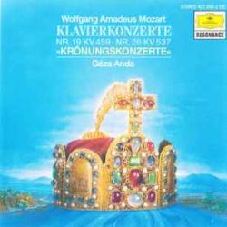 MOZART Klavierkonzerte Nr. 19 KV 459 • Nr. 26 KV 537 "Krönungskonzerte" Фирменный CD MOZART Klavierkonzerte Nr. 19 KV 459 • Nr. 26 KV 537 "Krönungskonzerte" Фирменный CD