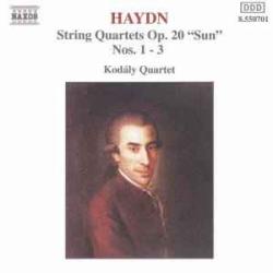 HAYDN String Quartets Op. 20 "Sun", Nos. 1 - 3 Фирменный CD HAYDN String Quartets Op. 20 "Sun", Nos. 1 - 3 Фирменный CD