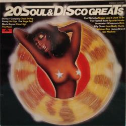 VARIOUS 20 SOUL & DISCO GREATS Виниловая пластинка VARIOUS 20 SOUL & DISCO GREATS Виниловая пластинка