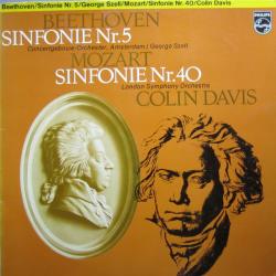 COLIN DAVIS LONDON SYMPHONY ORCHESTRA Beethoven Sinfonie Nr. 5 - Mozart Sinfonie Nr. 40 Виниловая пластинка COLIN DAVIS LONDON SYMPHONY ORCHESTRA Beethoven Sinfonie Nr. 5 - Mozart Sinfonie Nr. 40 Виниловая пластинка