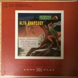 BRAHMS MAHLER Alto Rhapsody, Op. 53 / Kindertotenlieder Виниловая пластинка BRAHMS MAHLER Alto Rhapsody, Op. 53 / Kindertotenlieder Виниловая пластинка