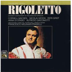 VERDI Rigoletto Grosser Querschnitt In Italienischer Sprache Виниловая пластинка VERDI Rigoletto Grosser Querschnitt In Italienischer Sprache Виниловая пластинка
