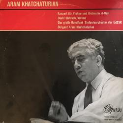ARAM KHATCHATURIAN Konzert Für Violine Und Orchester D-moll Виниловая пластинка ARAM KHATCHATURIAN Konzert Für Violine Und Orchester D-moll Виниловая пластинка