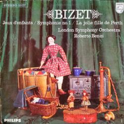 BIZET Symphony No. 1 In C / Jeux D'Enfants / La Jolie Fille De Perth - Suite Виниловая пластинка BIZET Symphony No. 1 In C / Jeux D'Enfants / La Jolie Fille De Perth - Suite Виниловая пластинка