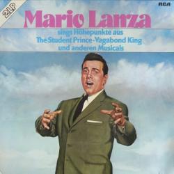 MARIO LANZA Singt Hohepunkte Aus "The Student Prince", "Vagabond King" Und Anderen Musicals Виниловая пластинка MARIO LANZA Singt Hohepunkte Aus "The Student Prince", "Vagabond King" Und Anderen Musicals Виниловая пластинка