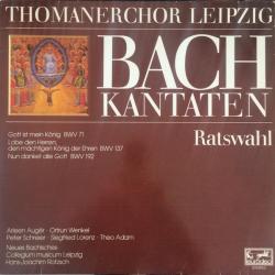 THOMANERCHOR LEIPZIG Bach Kantaten: Ratswahl Виниловая пластинка THOMANERCHOR LEIPZIG Bach Kantaten: Ratswahl Виниловая пластинка