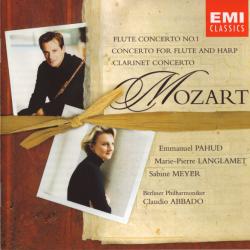MOZART Flute Concerto No. 1 / Concerto For Flute And Harp / Clarinet Concerto Фирменный CD MOZART Flute Concerto No. 1 / Concerto For Flute And Harp / Clarinet Concerto Фирменный CD