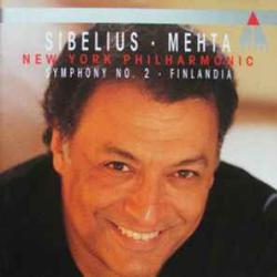 SIBELIUS MEHTA Symphony No. 2 · Finlandia Фирменный CD SIBELIUS MEHTA Symphony No. 2 · Finlandia Фирменный CD