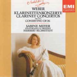 WEBER Klarinettenkonzerte · Clarinet Concertos Nos. 1 & 2 / Concertino Op. 26 Фирменный CD WEBER Klarinettenkonzerte · Clarinet Concertos Nos. 1 & 2 / Concertino Op. 26 Фирменный CD