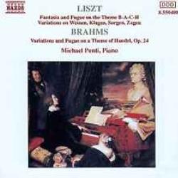 LISZT BRAHMS Fantasia And Fugue On The Theme B-A-C-H / Variations On Weinen, Klagen, Sorgen, Zagen / Variations And Fugue On A Theme Of Handel, Op. 24 Фирменный CD LISZT BRAHMS Fantasia And Fugue On The Theme B-A-C-H / Variations On Weinen, Klagen, Sorgen, Zagen / Variations And Fugue On A Theme Of Handel, Op. 24 Фирменный CD