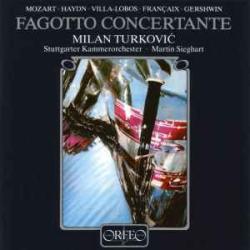 MILAN TURKOVIC Fagotto Concertante Фирменный CD MILAN TURKOVIC Fagotto Concertante Фирменный CD