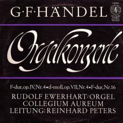 HANDEL ORGELKONZERTE Виниловая пластинка 