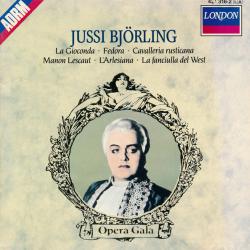 JUSSI BJORLING Arias From Cavalleria Rusticana - La Gioconda - Manon Lescaut - Un Ballo In Maschera - Fedora - La Fanciulla Del West - L'Arlesiana - Requiem - Das Land Des Lächelns Фирменный CD JUSSI BJORLING Arias From Cavalleria Rusticana - La Gioconda - Manon Lescaut - Un Ballo In Maschera - Fedora - La Fanciulla Del West - L'Arlesiana - Requiem - Das Land Des Lächelns Фирменный CD