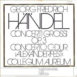 HANDEL Concerti Grossi, Op. 3 • Concerto In C-Dur "Alexandersfest" Виниловая пластинка HANDEL Concerti Grossi, Op. 3 • Concerto In C-Dur "Alexandersfest" Виниловая пластинка