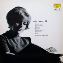 JULIA HAMARI Lieder von Schumann, Mozart, Haydn, Beethoven, Schubert, Wolf Виниловая пластинка JULIA HAMARI Lieder von Schumann, Mozart, Haydn, Beethoven, Schubert, Wolf Виниловая пластинка